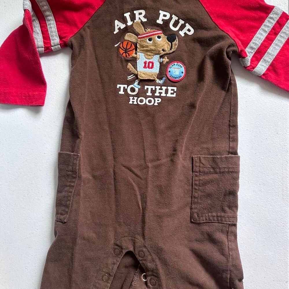 Carter-s Men's Brown Sleepsuits-babygrows